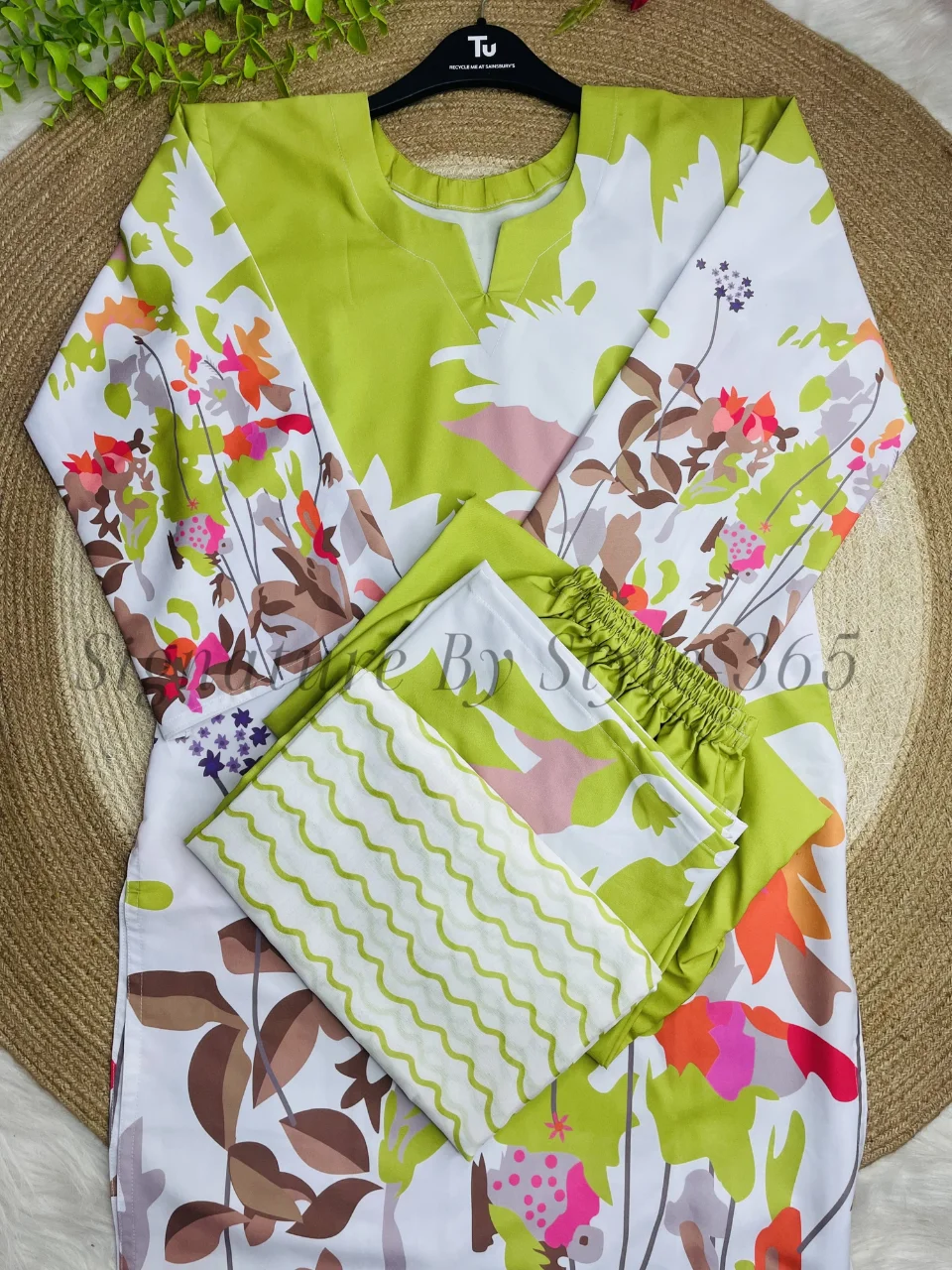Digital Printed 3pcs