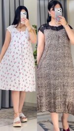 Premium Lace Luxe 2-Piece Nightwear Combo